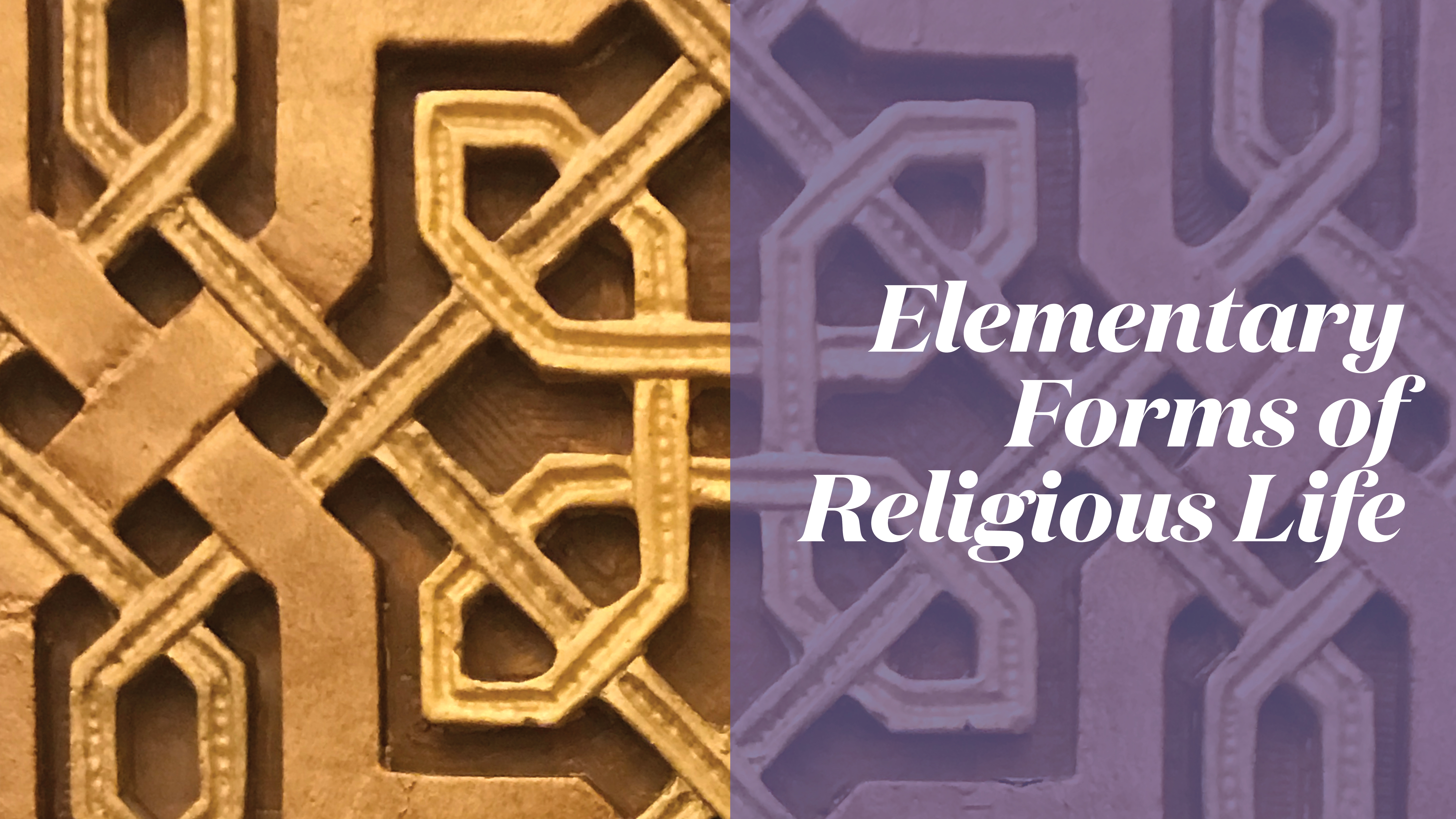 Elementary Forms of Religious Life