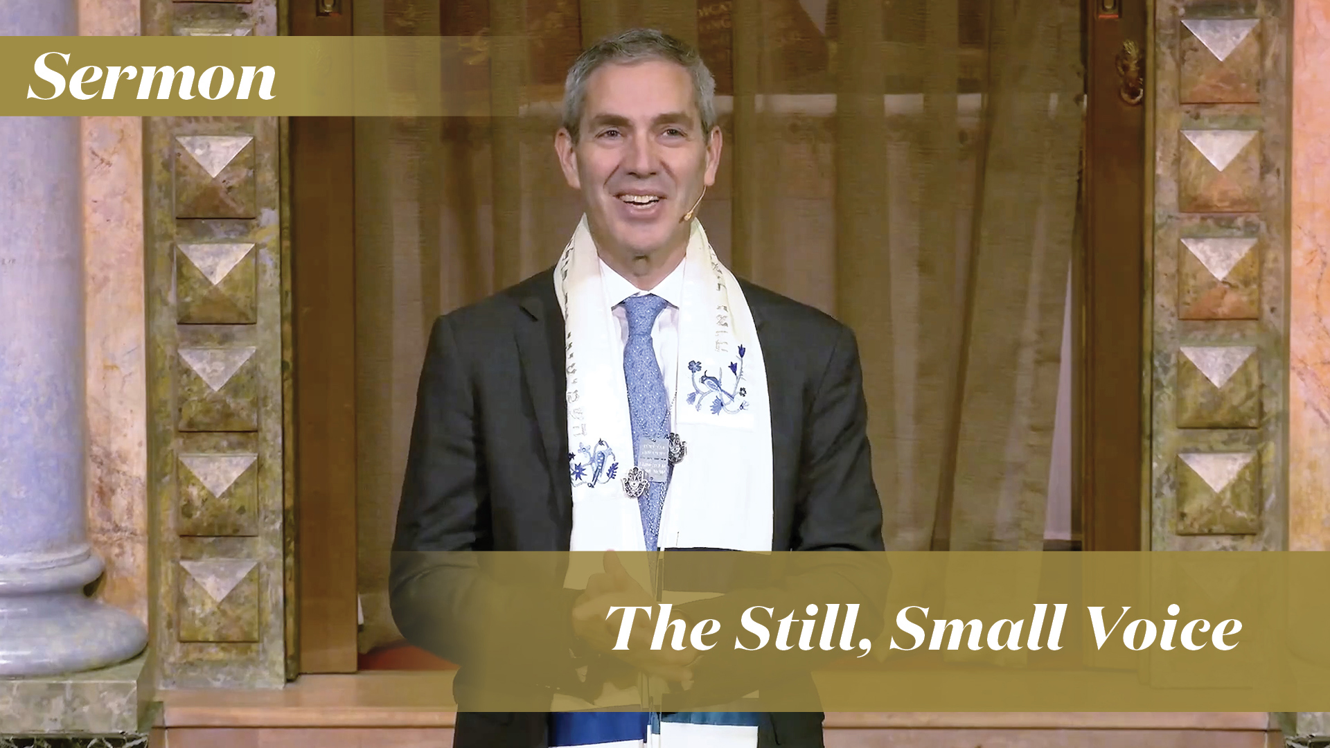 Rabbi Cosgrove: The Still, Small Voice (April 5, 2025)