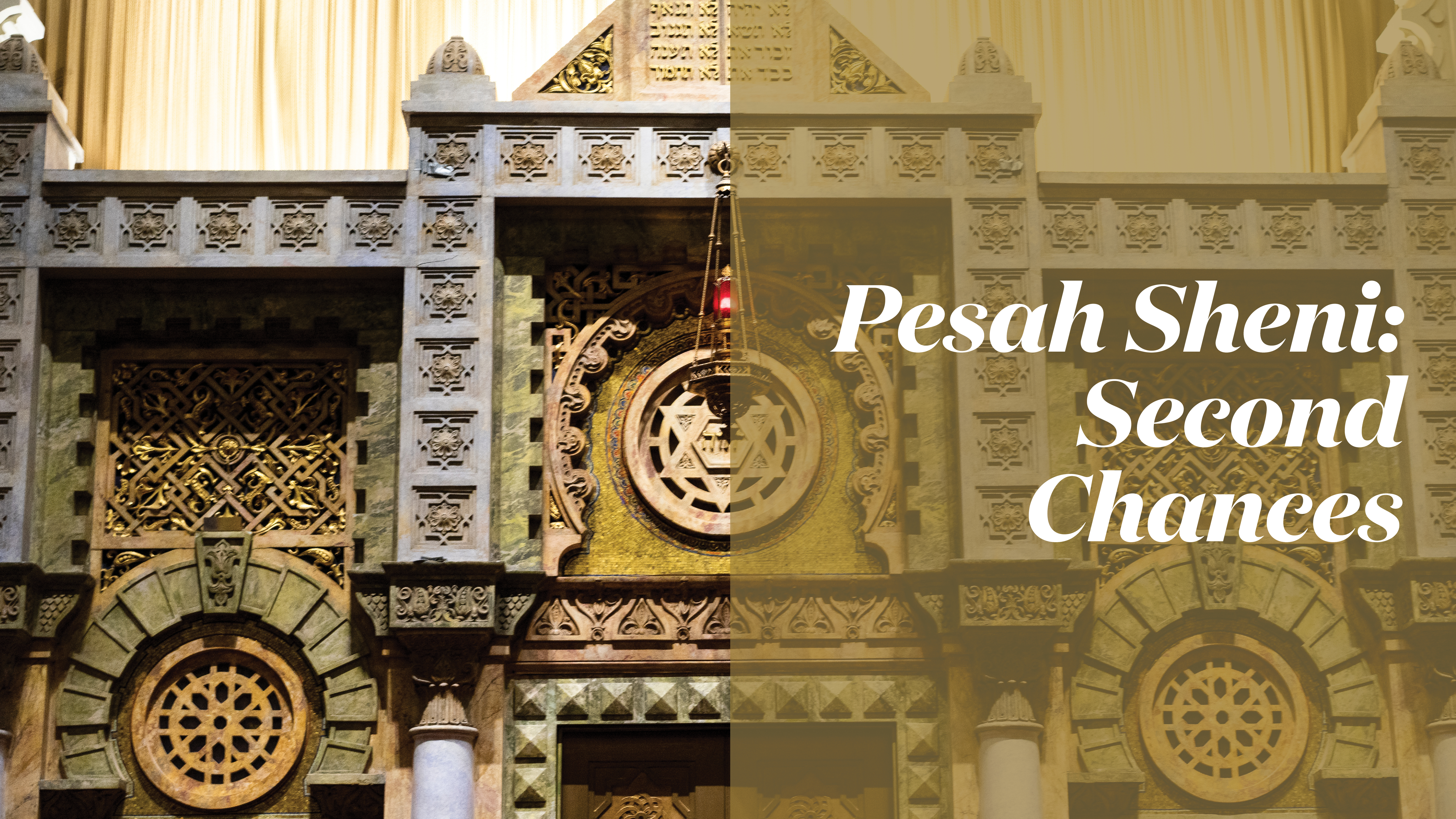 Pesah Sheni: Second Chances