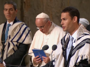 Rabbi Cosgrove, Pope Francis, and Cantor Schwartz