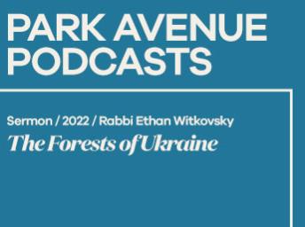 Rabbi Ethan Witkovsky: The Forests of Ukraine (February 26, 2022)