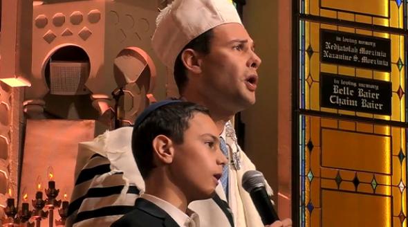 Cantor and Son Duet: El Melekh Yoshev Al Kise Rahamim (Sovereign God Who Sits on a Throne of Mercy) 